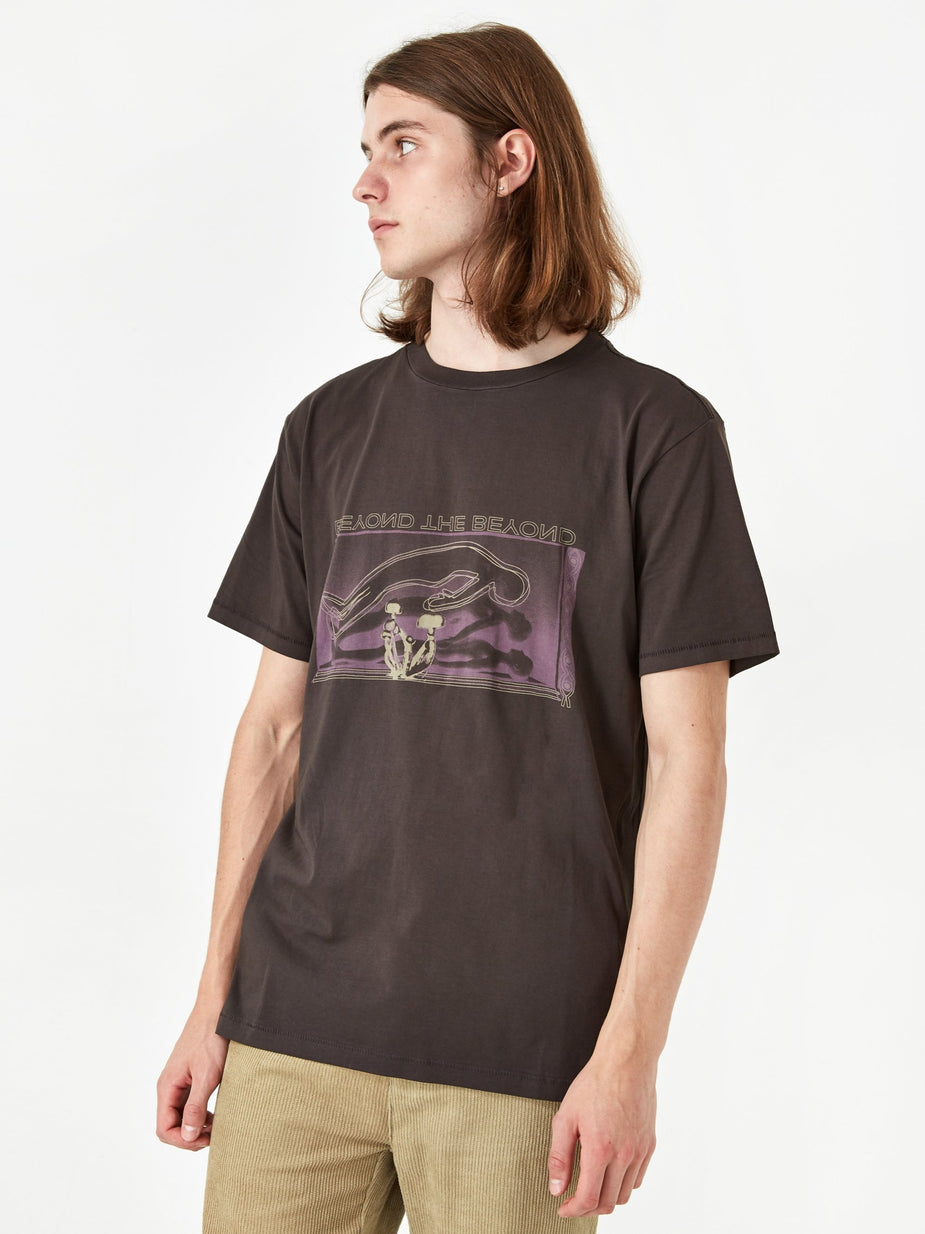Satta Satta Beyond T-Shirt - Washed Black - Black