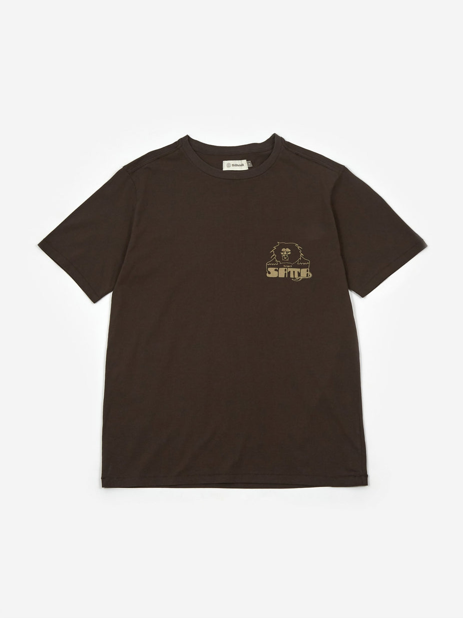 Satta Satta Light Of Satta T-Shirt - Washed Black - Black