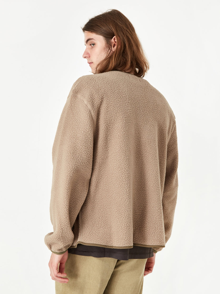 Satta Satta Mikah Fleece Jacket - Stone - Grey