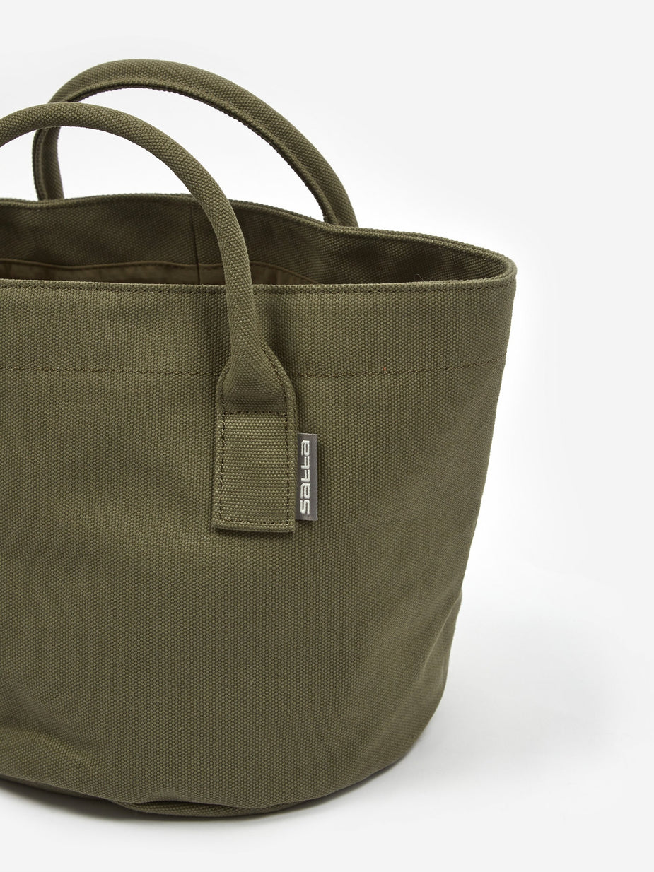 Satta Satta Plant Pot Cover - Olive - Green