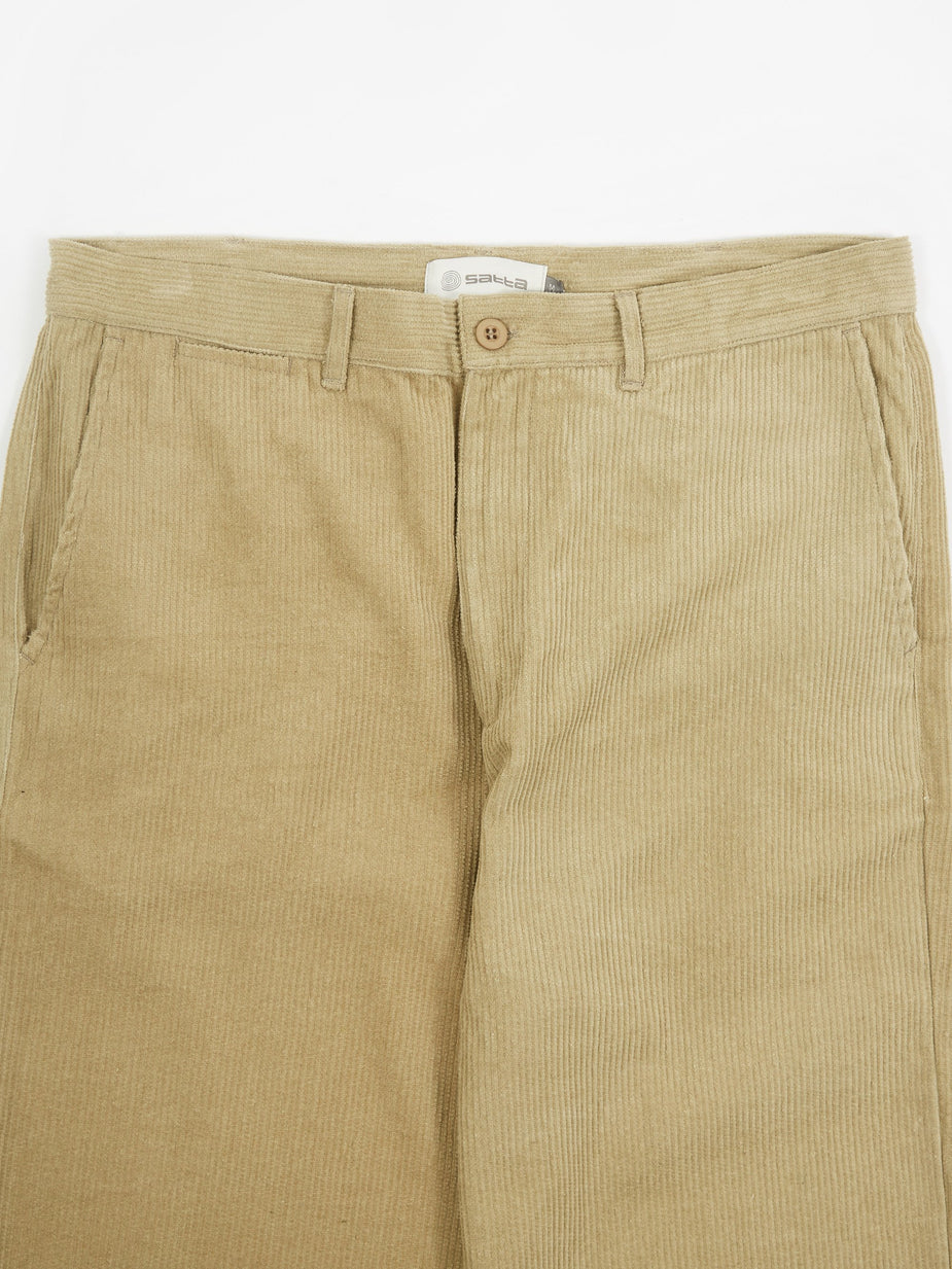 Satta Satta Cord Pant - Taupe - Neutrals