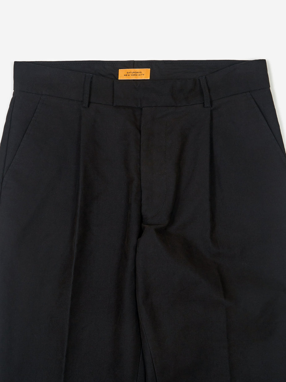 Saturdays NYC Saturdays NYC Barrow Moleskin Pant - Black - Black