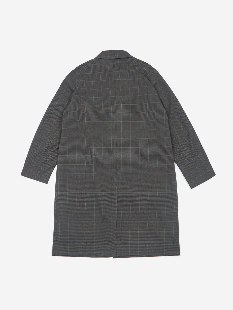 Saturdays NYC Saturdays NYC Daikanyama Plaid Overcoat - Black - Black