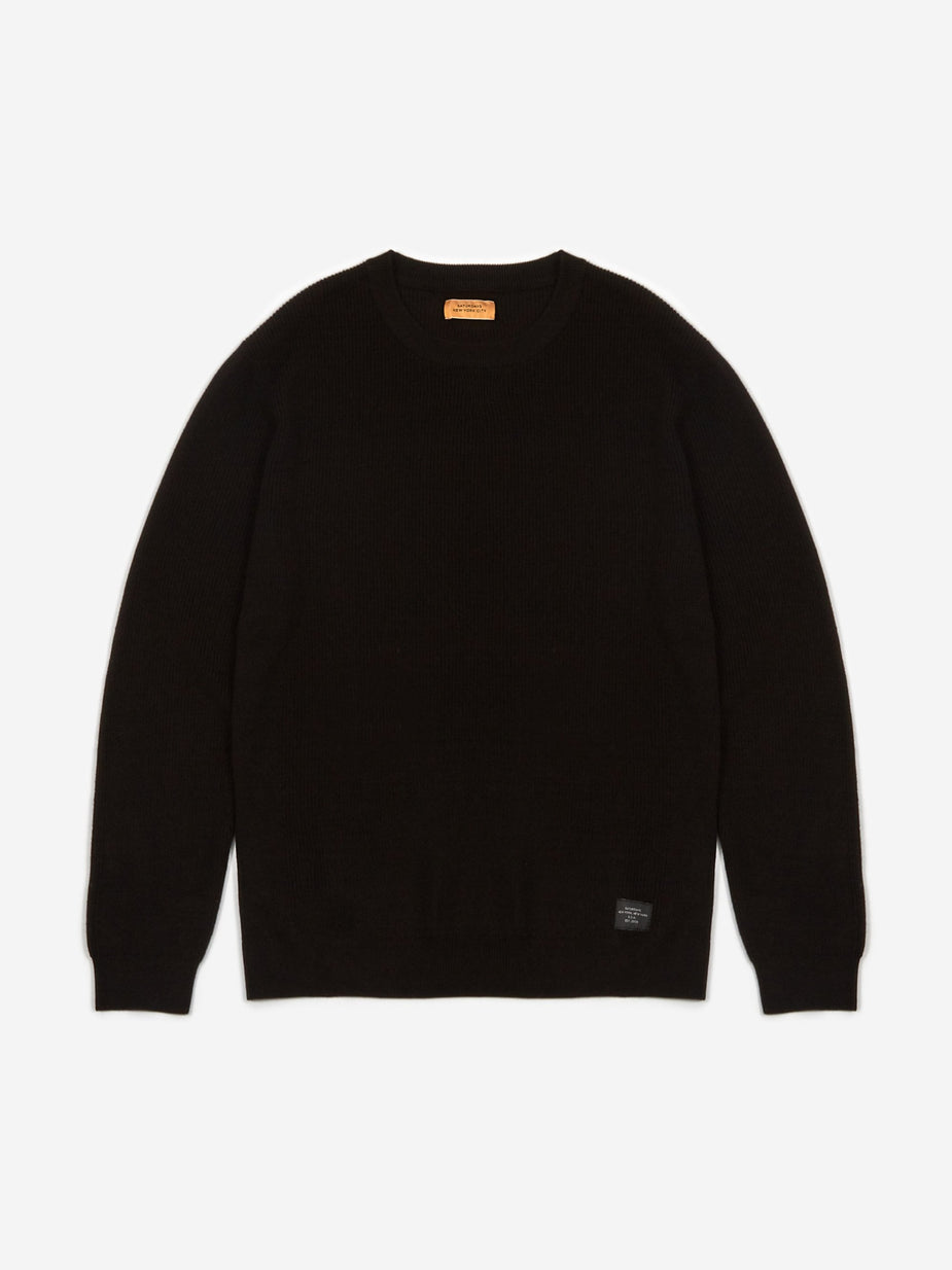 Saturdays NYC Saturdays NYC Everyday Classic Jumper - Black - Black