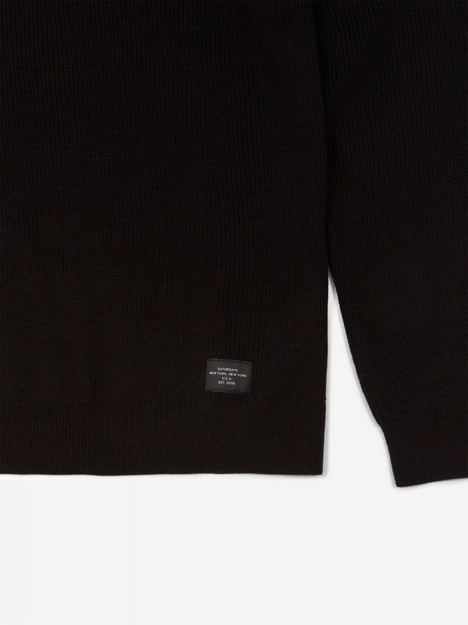 Saturdays NYC Saturdays NYC Everyday Classic Jumper - Black - Black