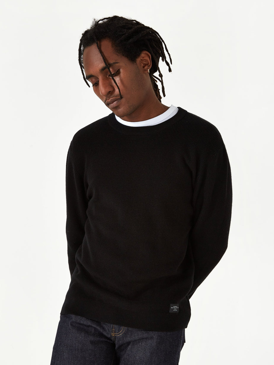 Saturdays NYC Saturdays NYC Everyday Classic Jumper - Black - Black