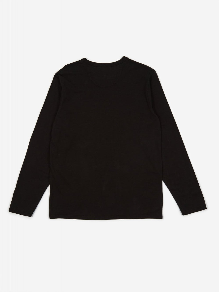 Saturdays NYC Saturdays NYC James Pima Longsleeve T-Shirt - Black - Black