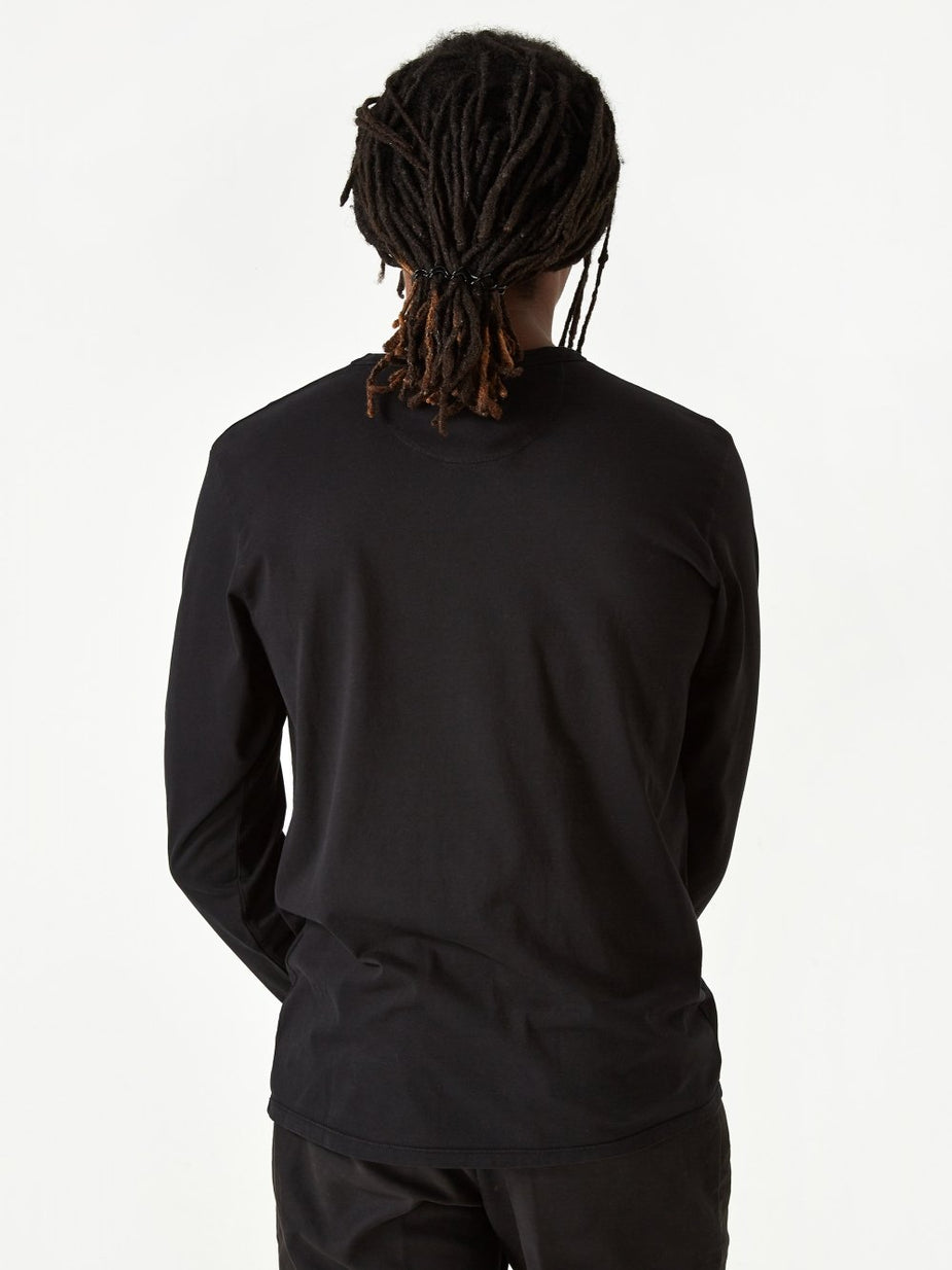 Saturdays NYC Saturdays NYC James Pima Longsleeve T-Shirt - Black - Black
