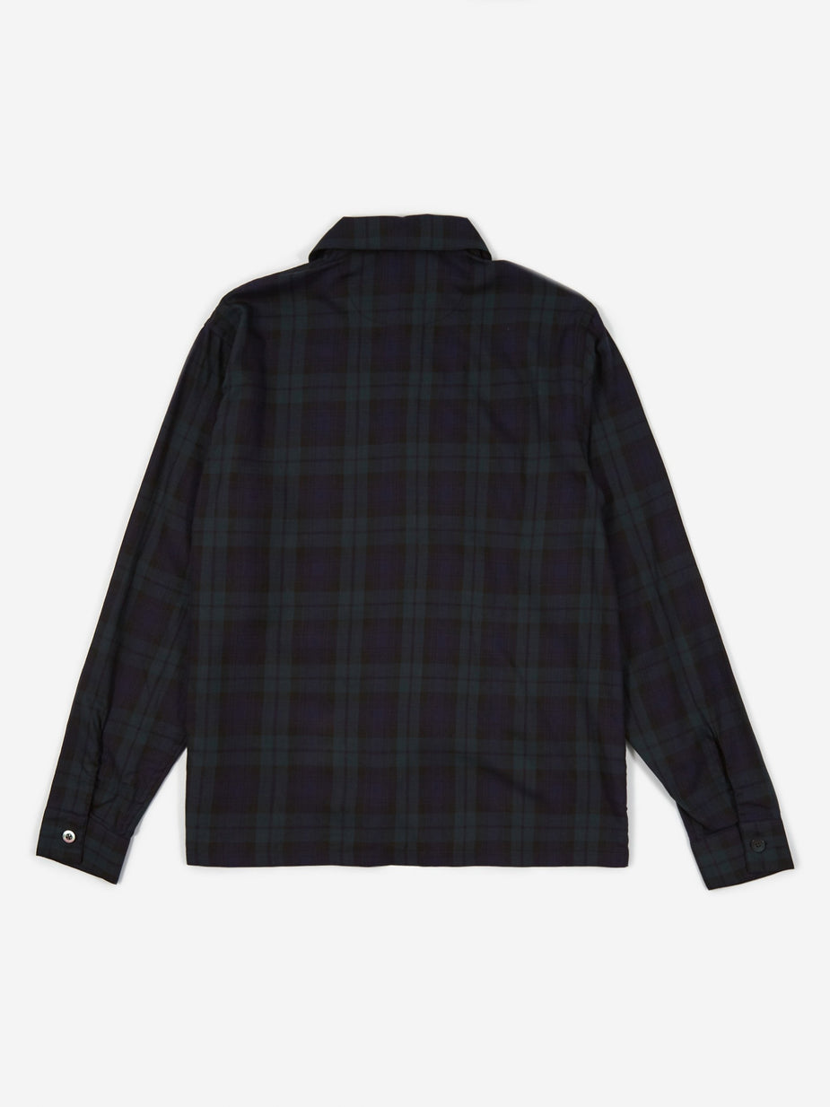 Saturdays NYC Saturdays NYC Joseph Plaid Longsleeve Shirt - Black Watch - Black