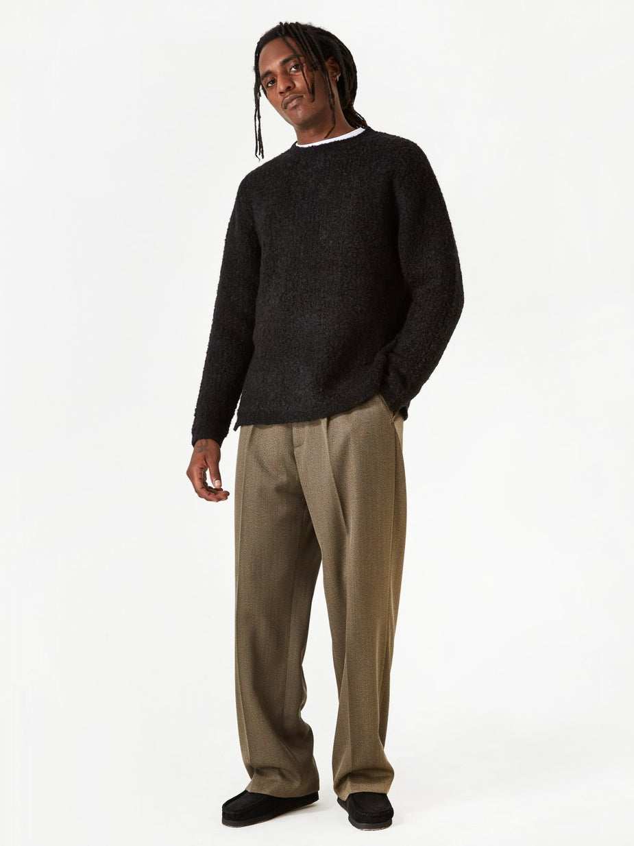 Saturdays NYC Saturdays NYC Wade Boucle Jumper - Black - Black
