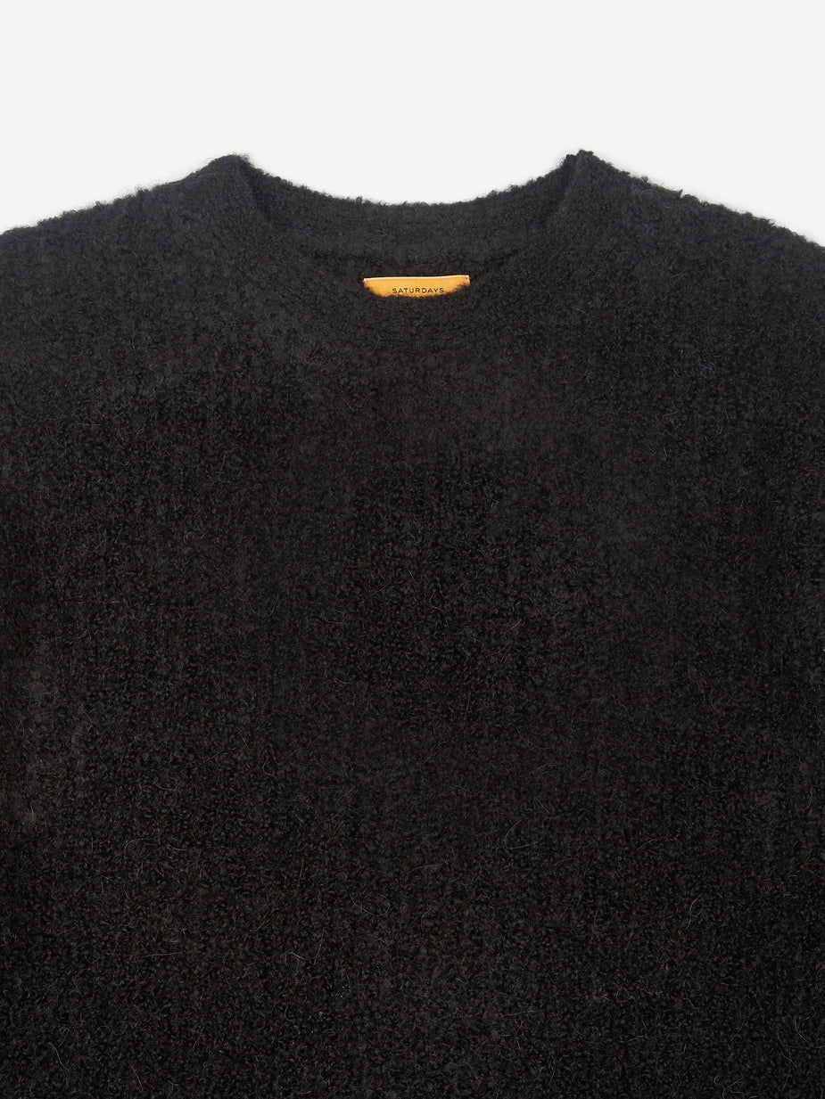 Saturdays NYC Saturdays NYC Wade Boucle Jumper - Black - Black