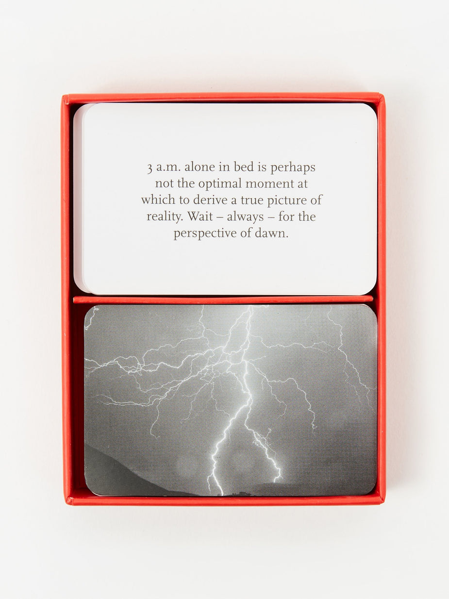 The School of Life The School of Life Resilience Cards - Grey