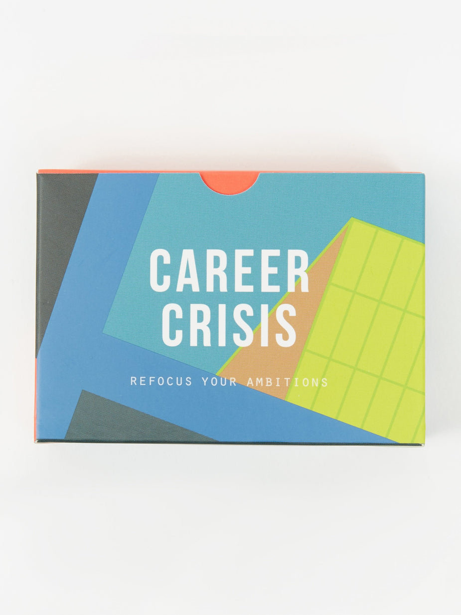 The School of Life The School of Life Career Crisis Prompt Cards - Blue