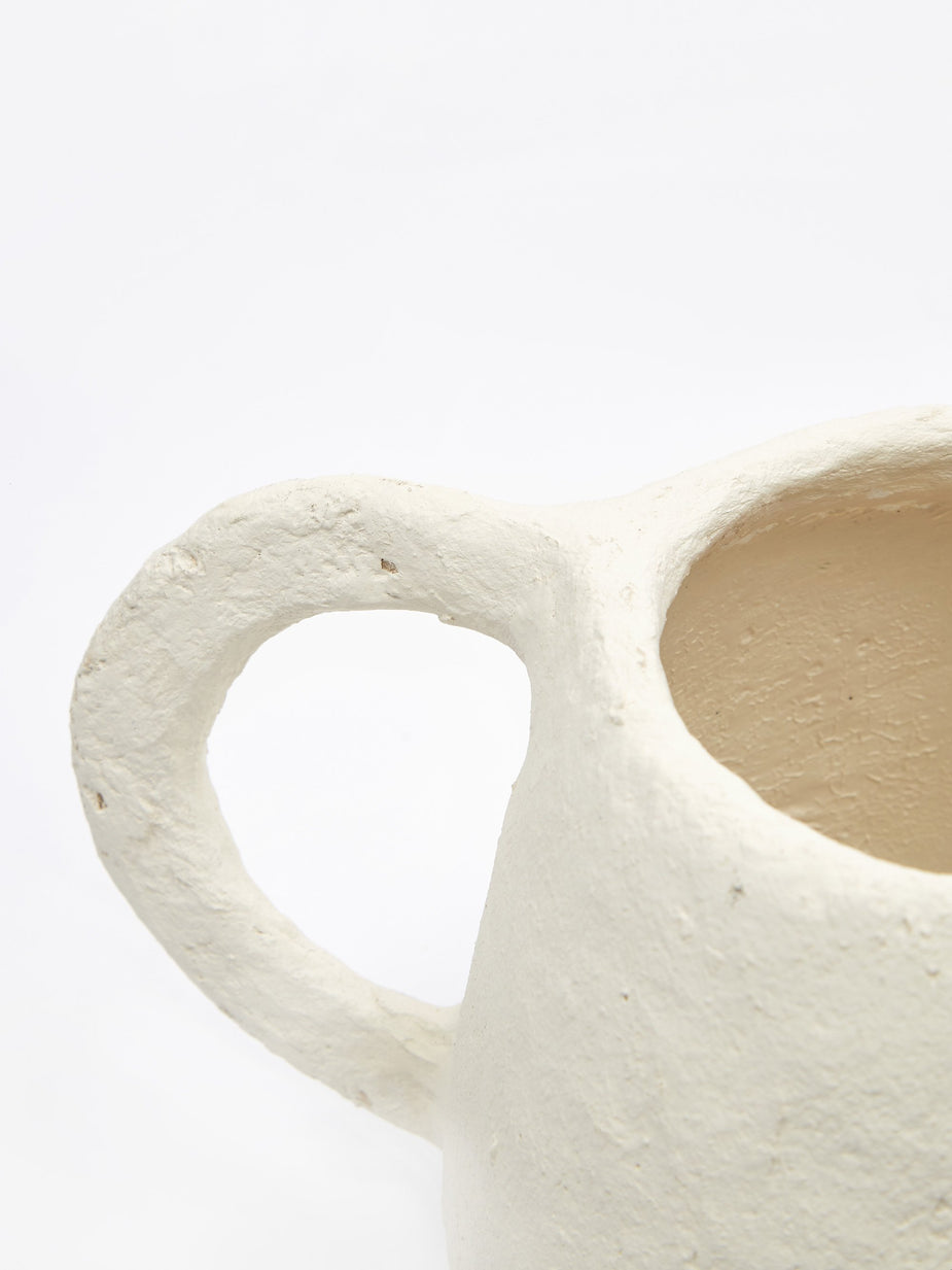 Serax Serax Pot Marie Paper Mache - 14x18cm - Neutrals