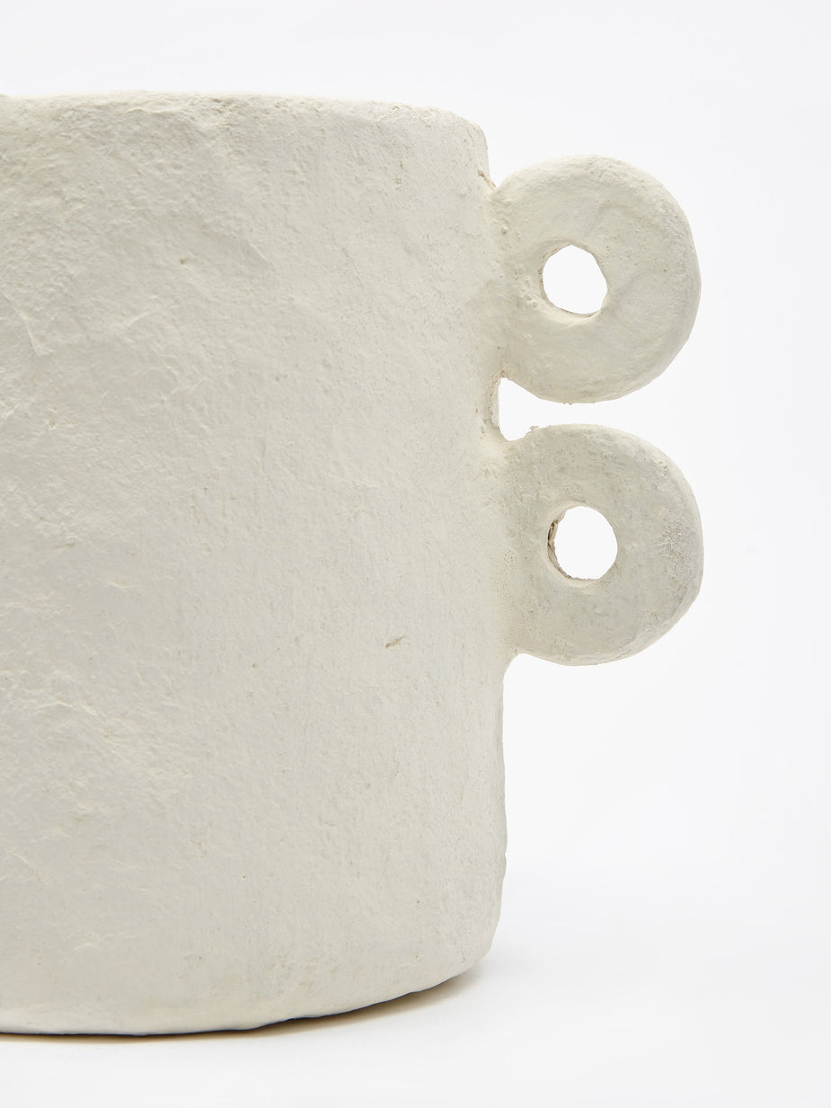 Serax Serax Pot Marie Paper Mache - 18x18cm - Neutrals