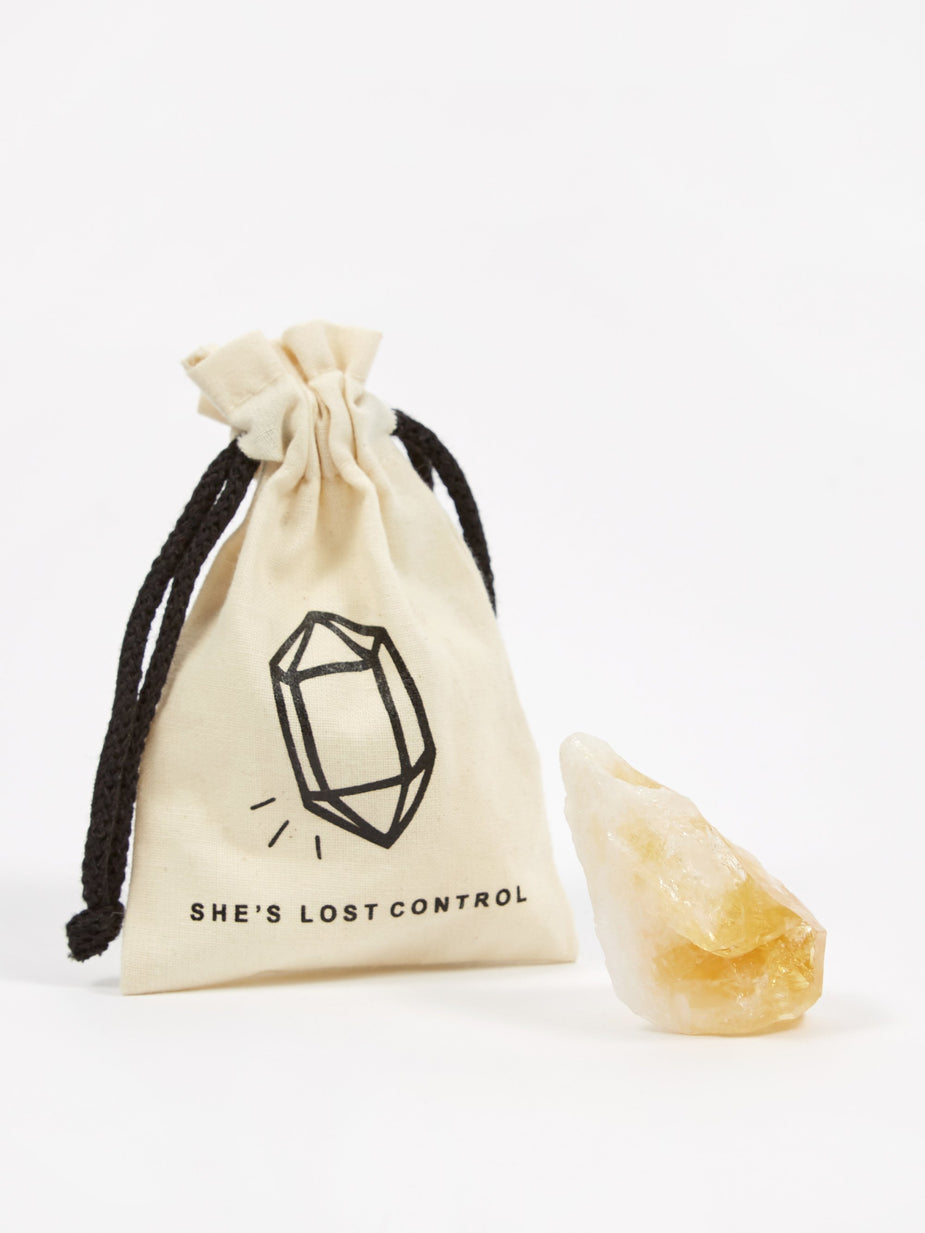 She's Lost Control She's Lost Control Citrine Crystal - Orange