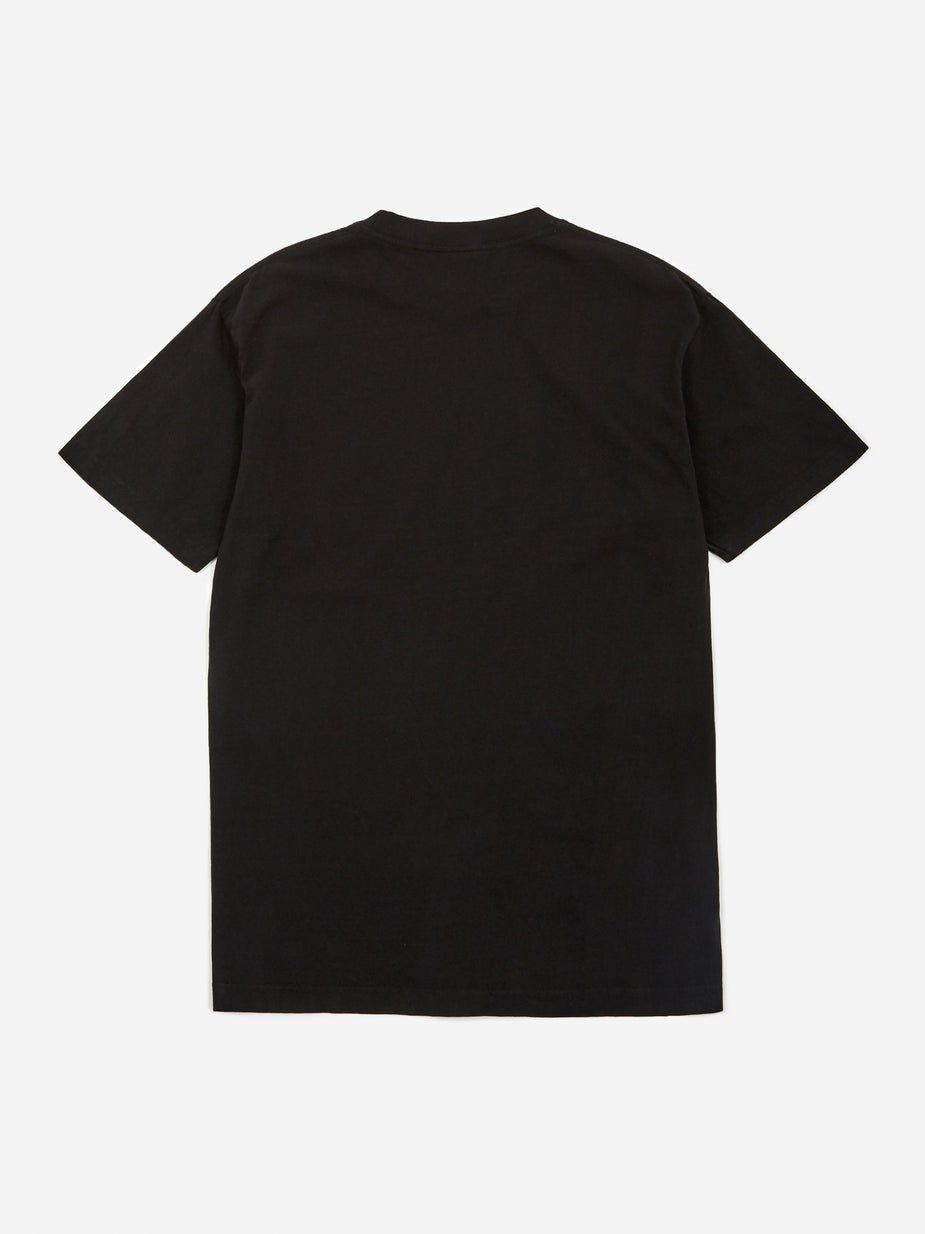 Silent Sound Silent Sound Caligraphy Circle Shortsleeve T-Shirt - Black/3M Reflective - Black