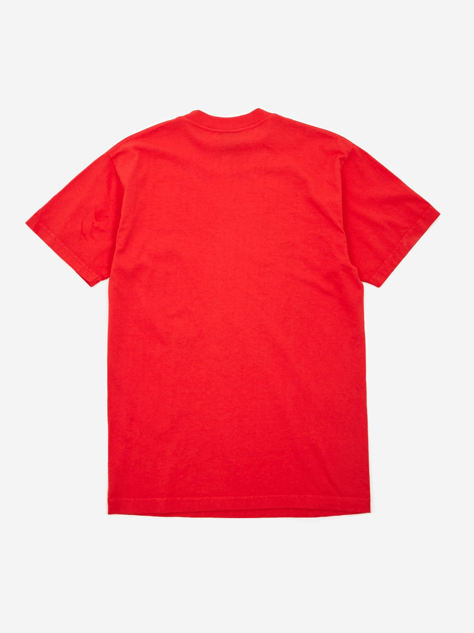 Silent Sound Silent Sound Circle Shortsleeve T-Shirt - Red/Black - Red