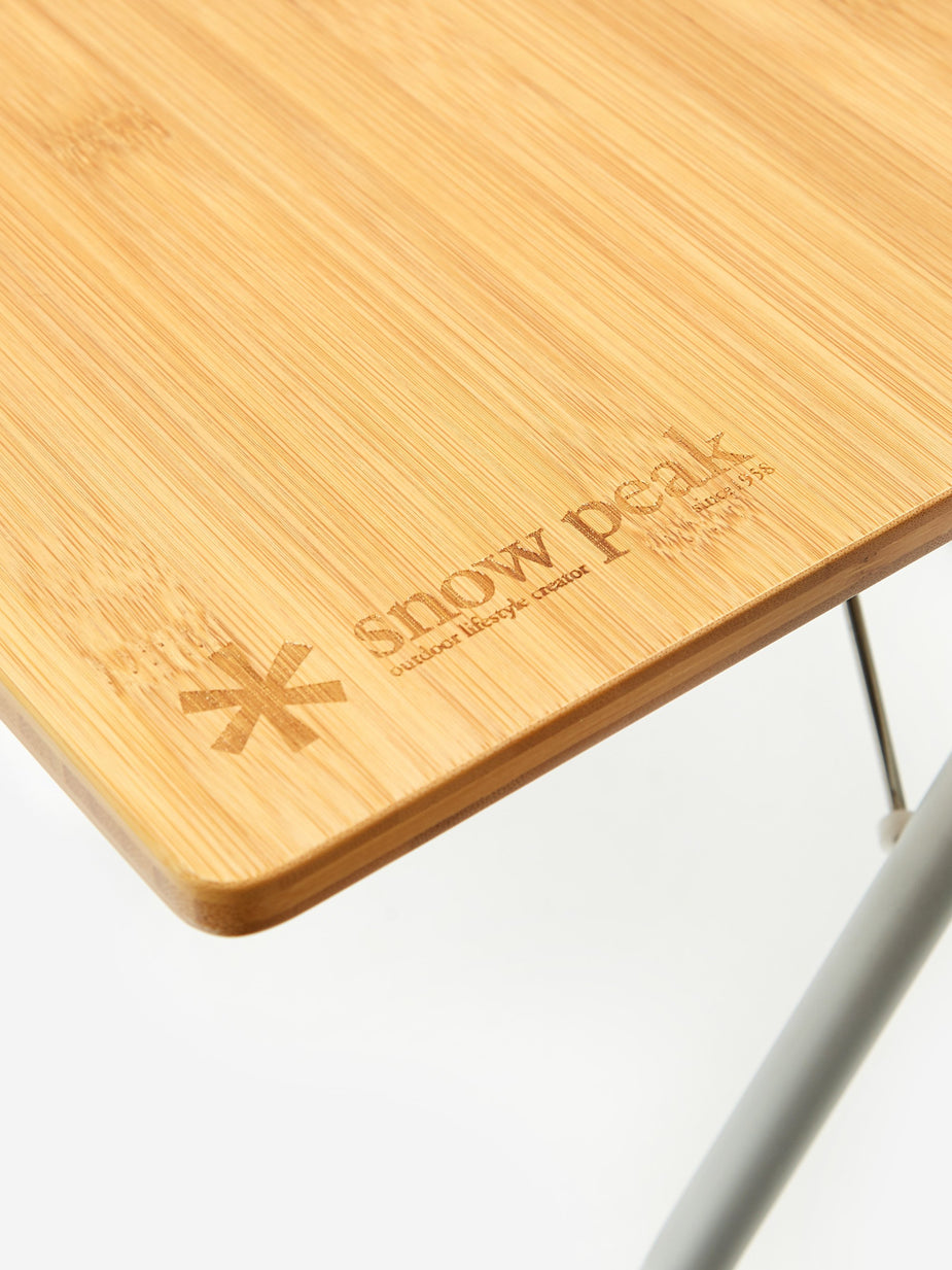 Snow Peak Snow Peak My Table Bamboo Top - Neutrals