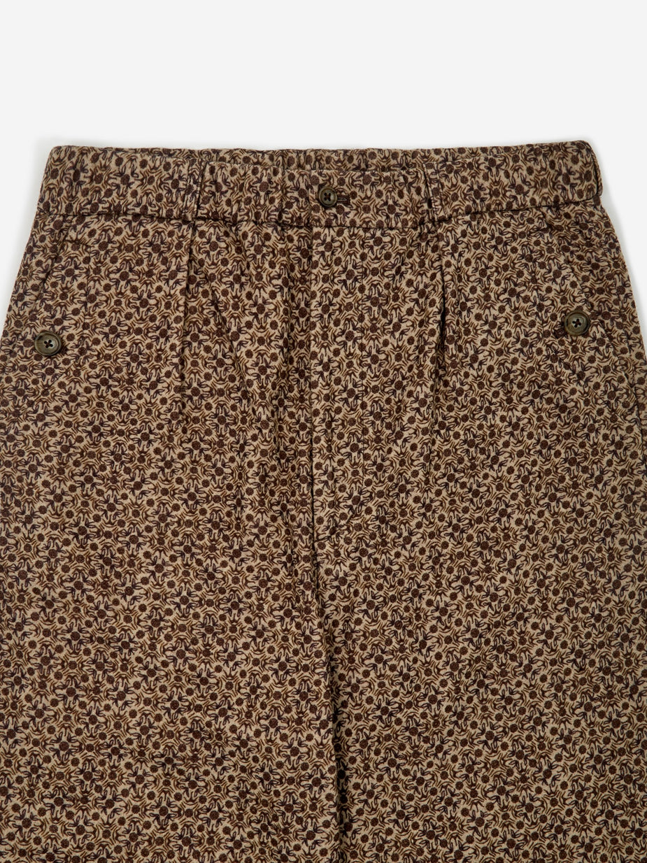 Snow Peak Snow Peak Printed Wo/NY Pant - Beige - Neutrals