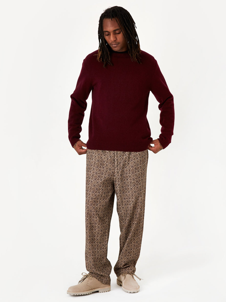 Snow Peak Snow Peak Printed Wo/NY Pant - Beige - Neutrals
