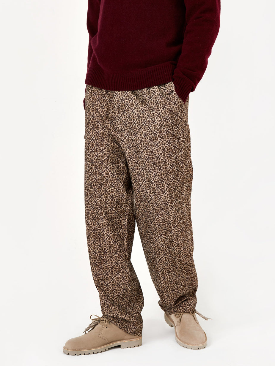 Snow Peak Snow Peak Printed Wo/NY Pant - Beige - Neutrals