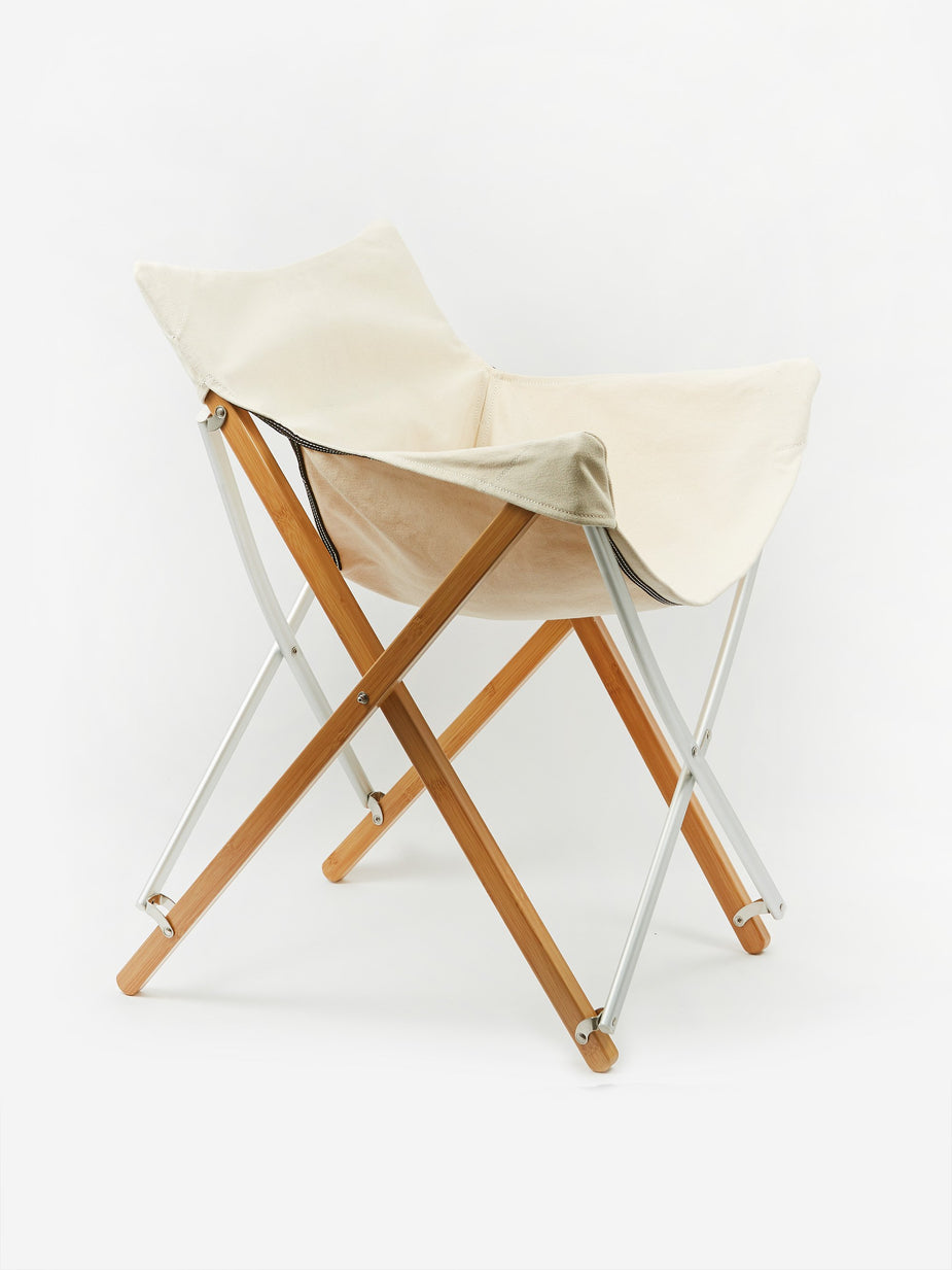 Snow Peak Snow Peak Take! Bamboo Chair - White