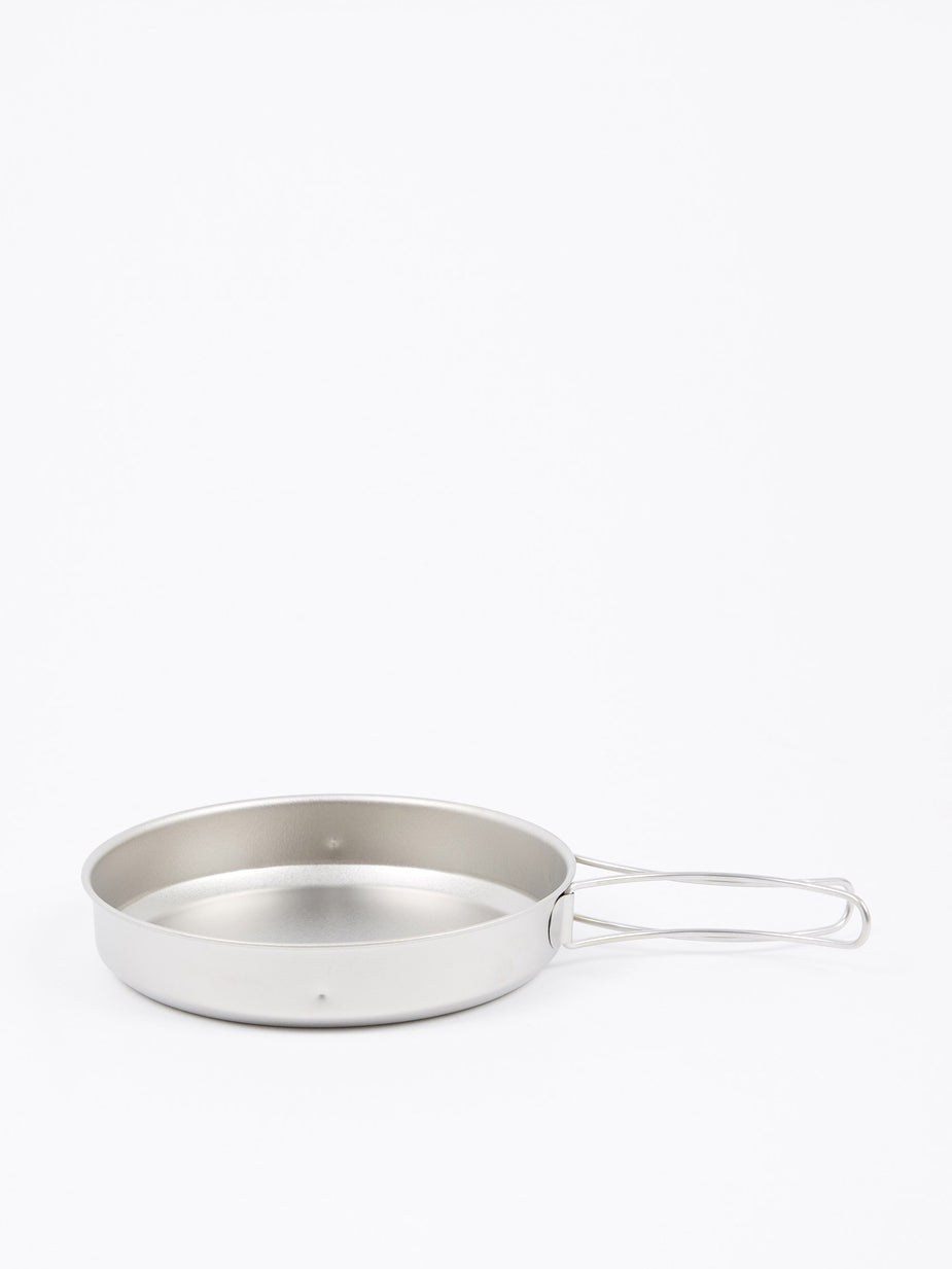Snow Peak Snow Peak 3 Piece Titanium Cookset - Silver