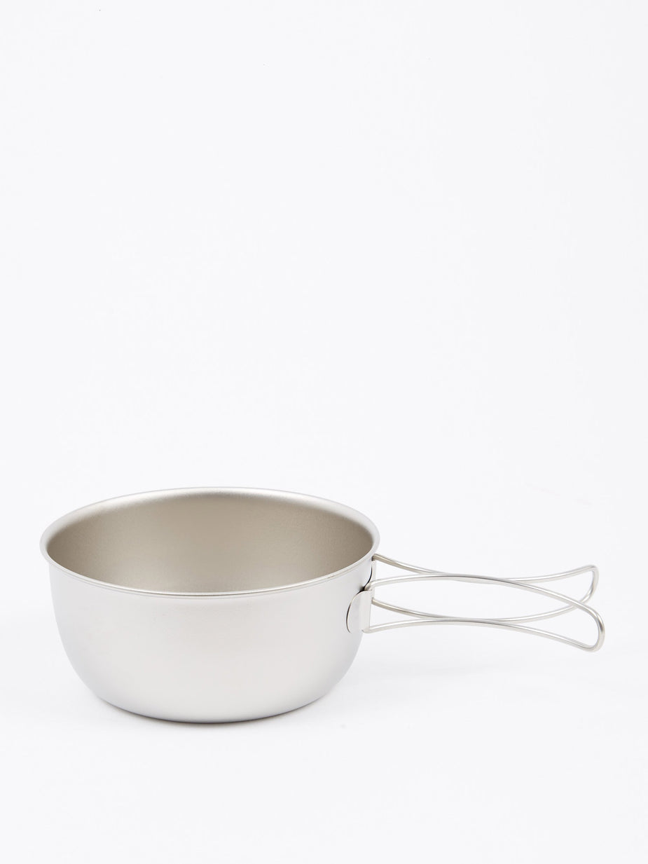 Snow Peak Snow Peak 3 Piece Titanium Cookset - Silver