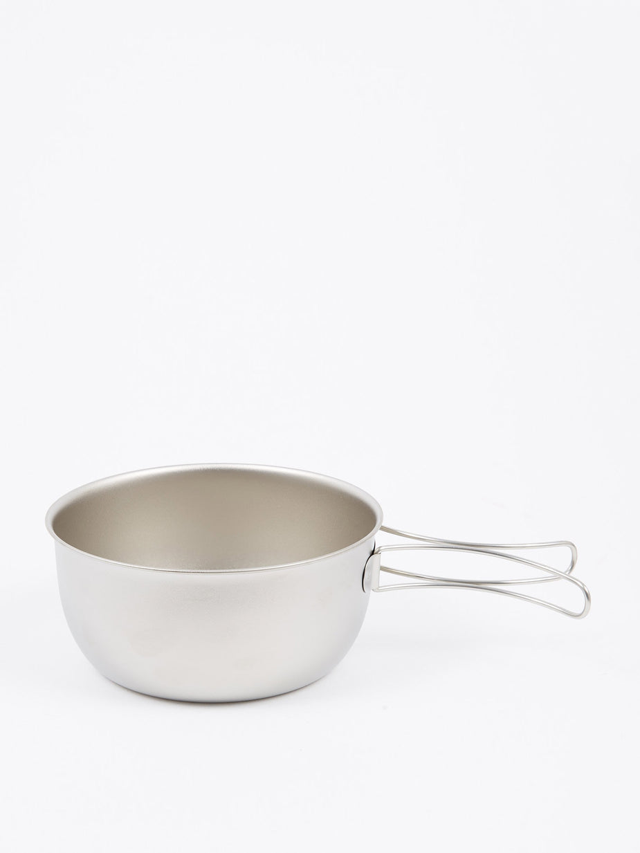 Snow Peak Snow Peak 3 Piece Titanium Cookset - Silver