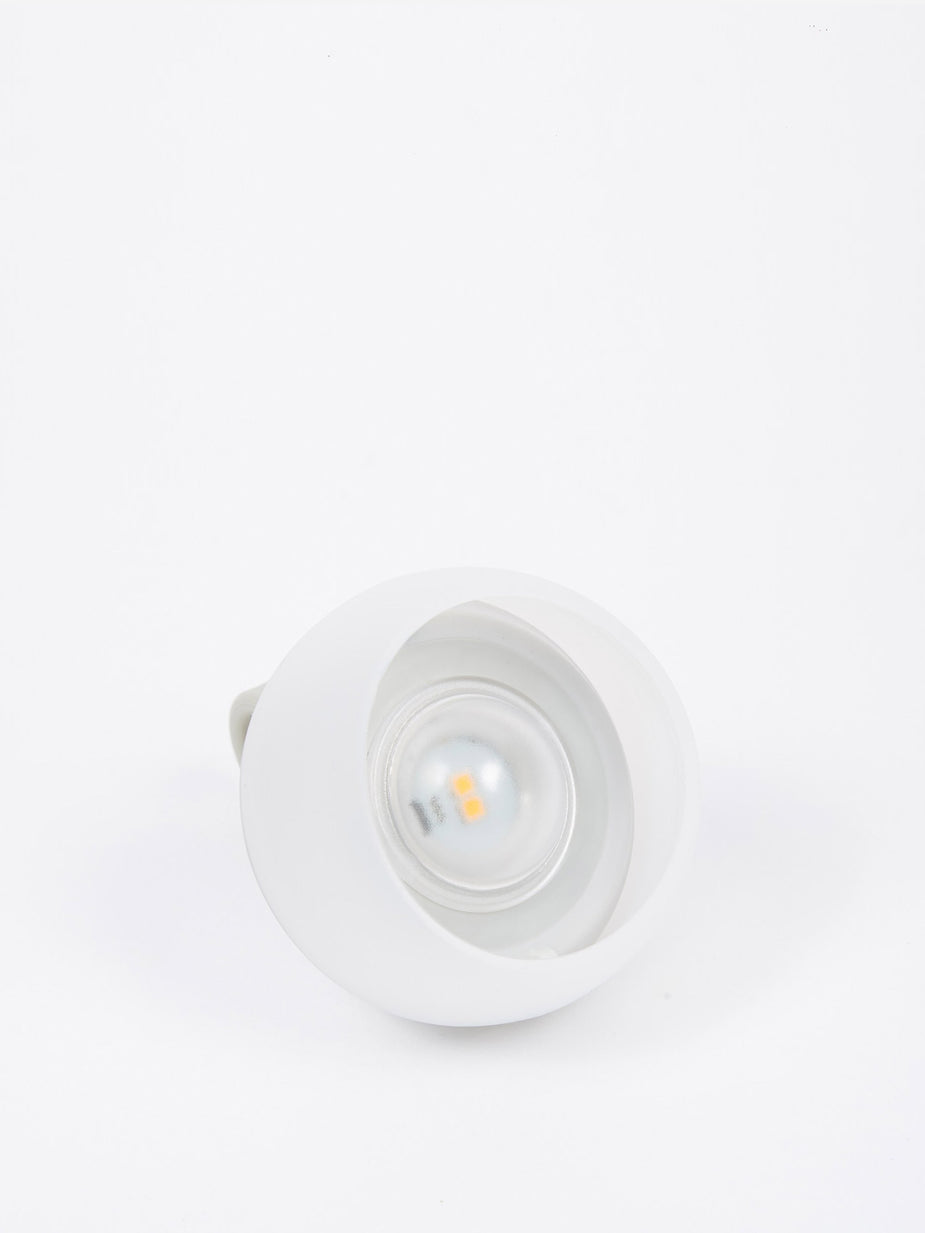 Snow Peak Snow Peak Mini Hozuki LED Candle Lantern - Snow - Silver