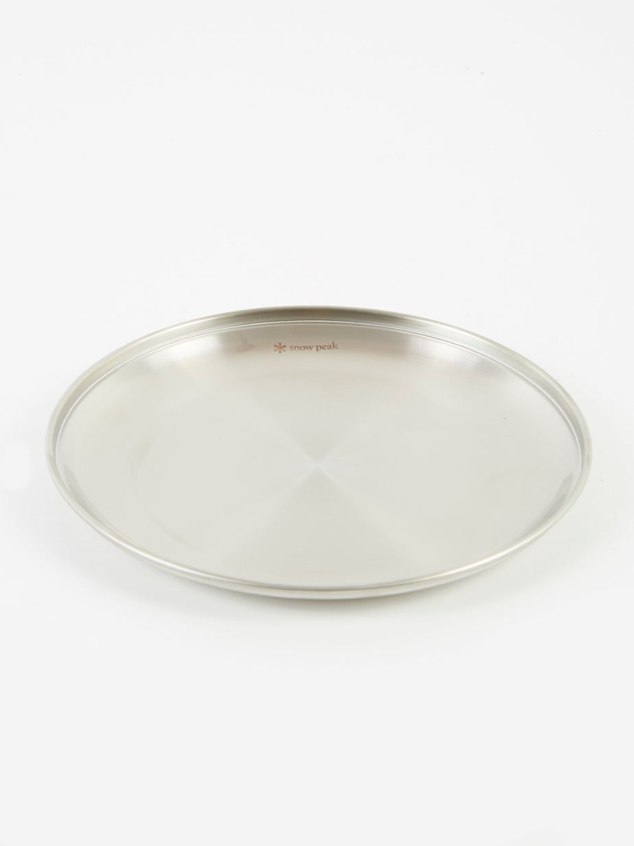Snow Peak Snow Peak Tableware Plate - Silver