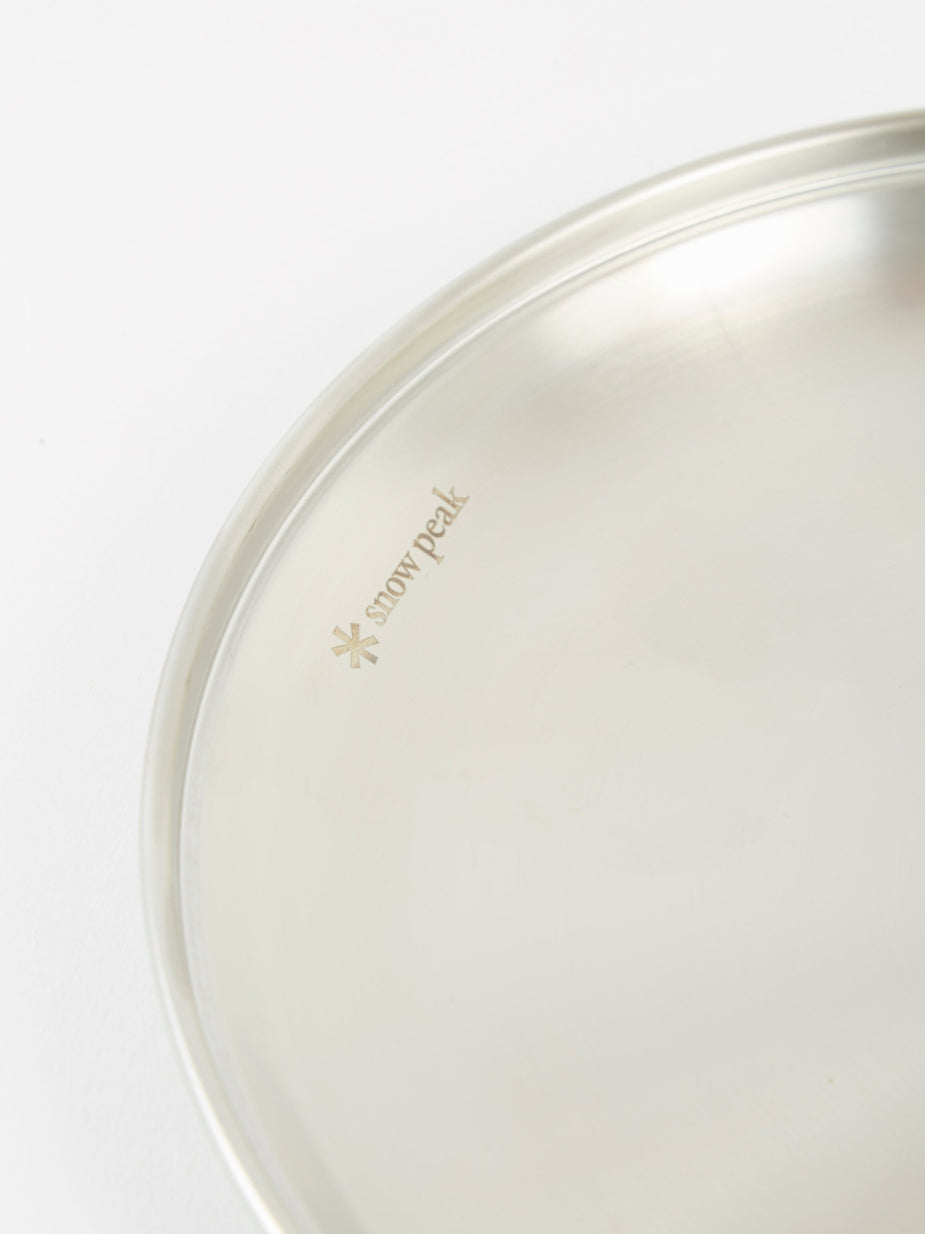 Snow Peak Snow Peak Tableware Plate - Silver