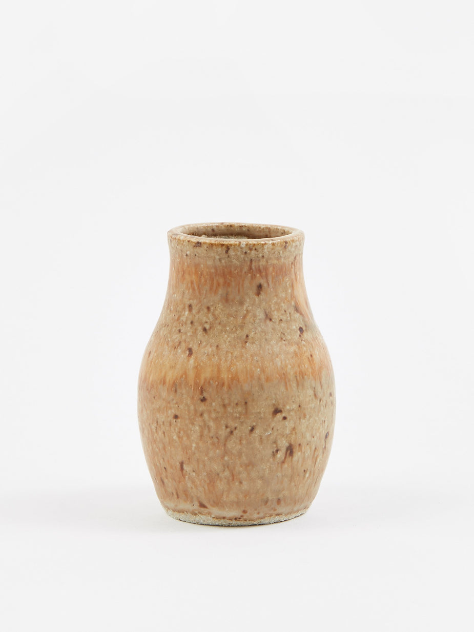 Some Two Pottery Some Two Pottery Ceramic Bottle Candleholder - Sand - Other