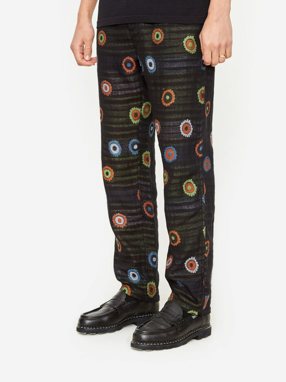 Soulland Soulland Fadi Cotton Trouser - Multi - Multi