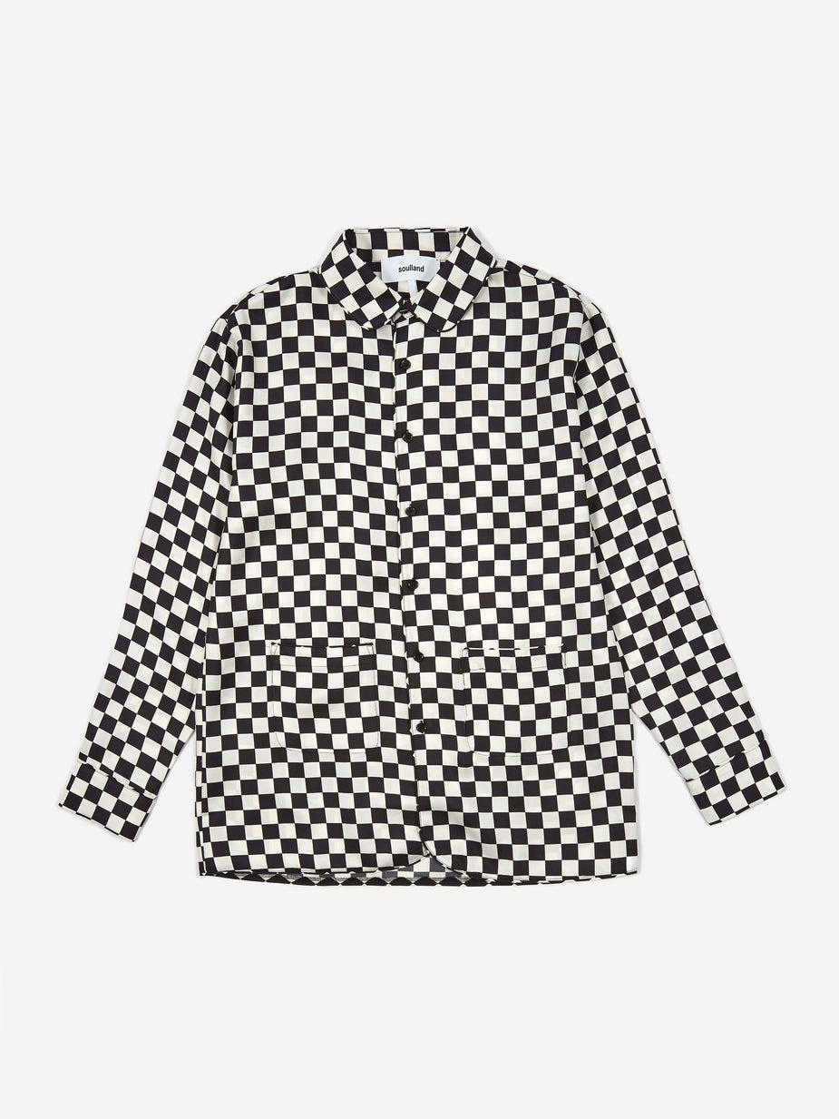 Soulland Soulland Gil Silk Shirt - Multi - Multi