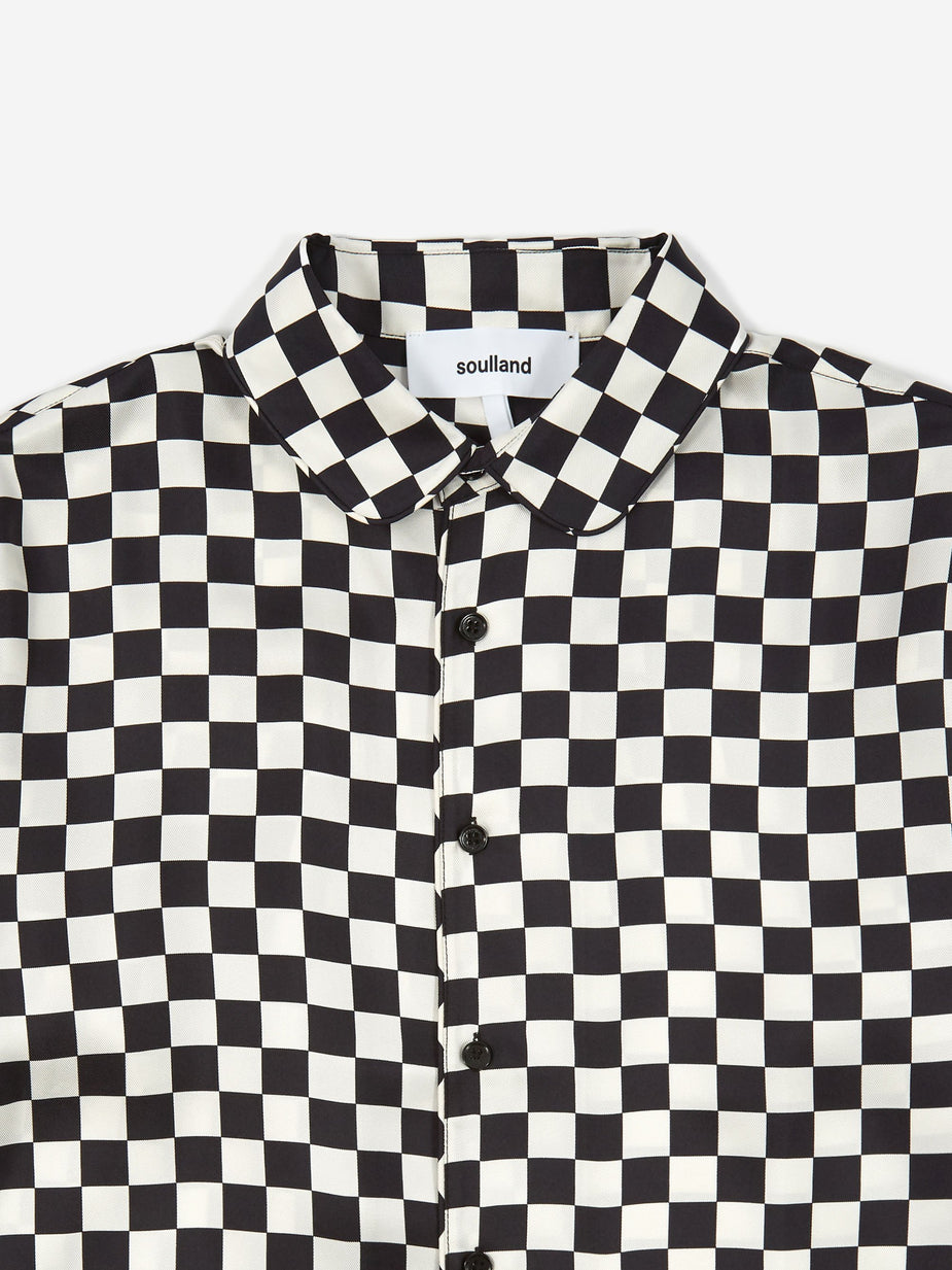 Soulland Soulland Gil Silk Shirt - Multi - Multi