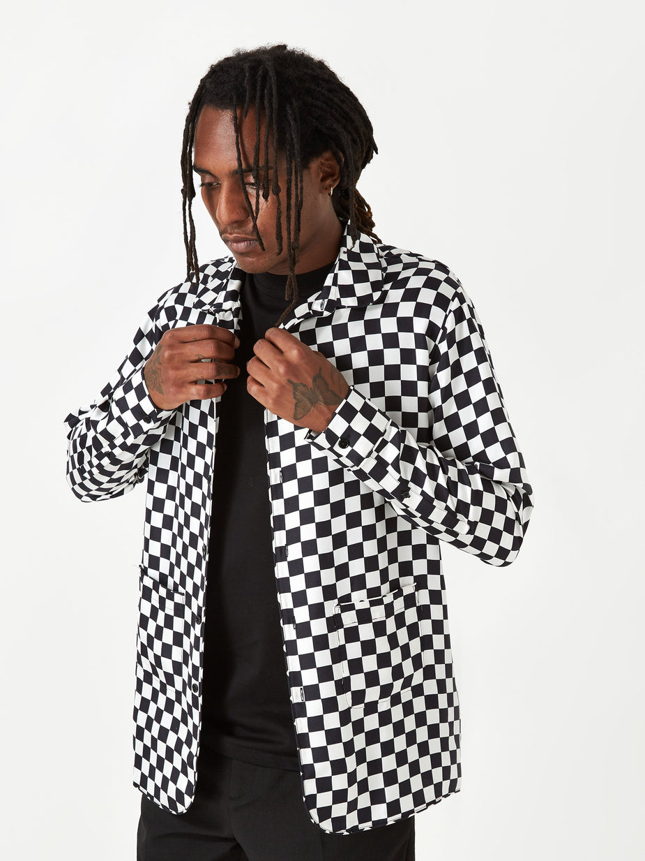 Soulland Soulland Gil Silk Shirt - Multi - Multi