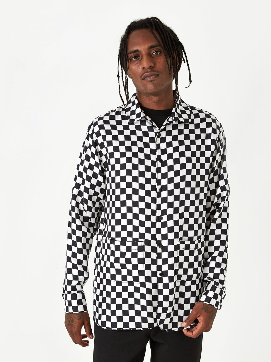 Soulland Soulland Gil Silk Shirt - Multi - Multi