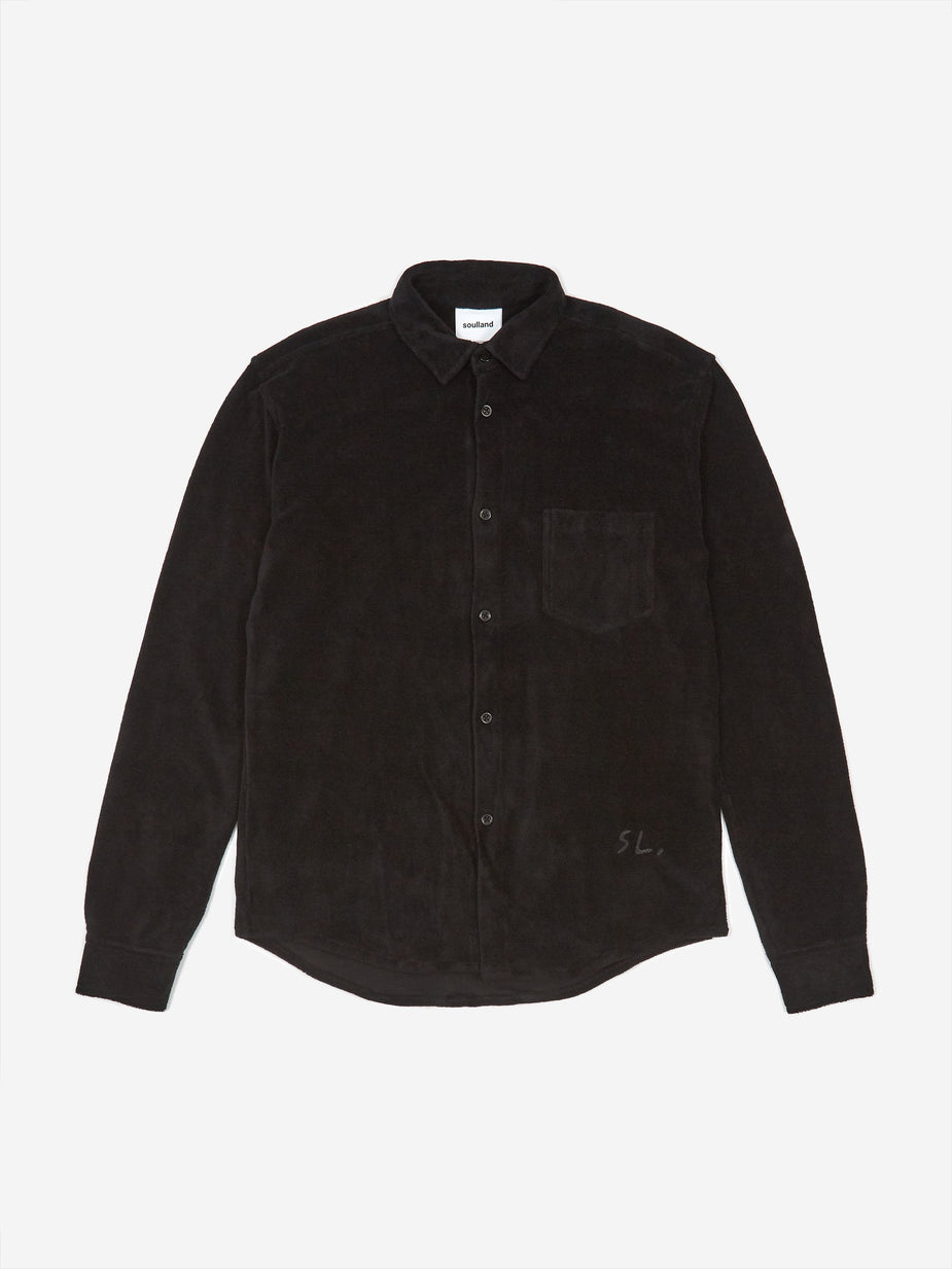 Soulland Soulland Logan Shirt - Black - Black