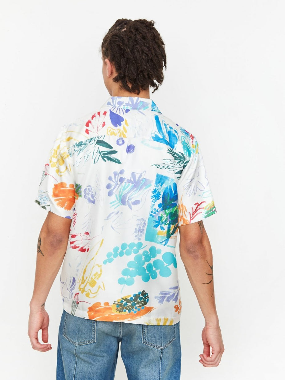 Soulland Soulland Orson Silk Shirt - Multi - Multi
