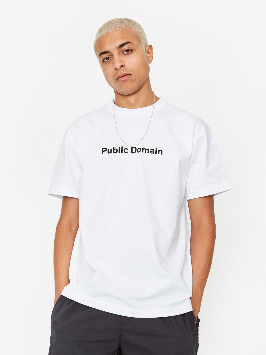 Soulland Soulland Public Domain Shortsleeve T-Shirt - White - White