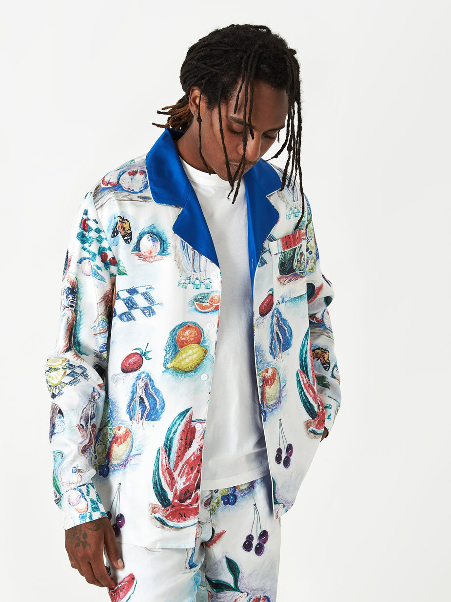Soulland Soulland Richman Silk Shirt - Multi - Multi
