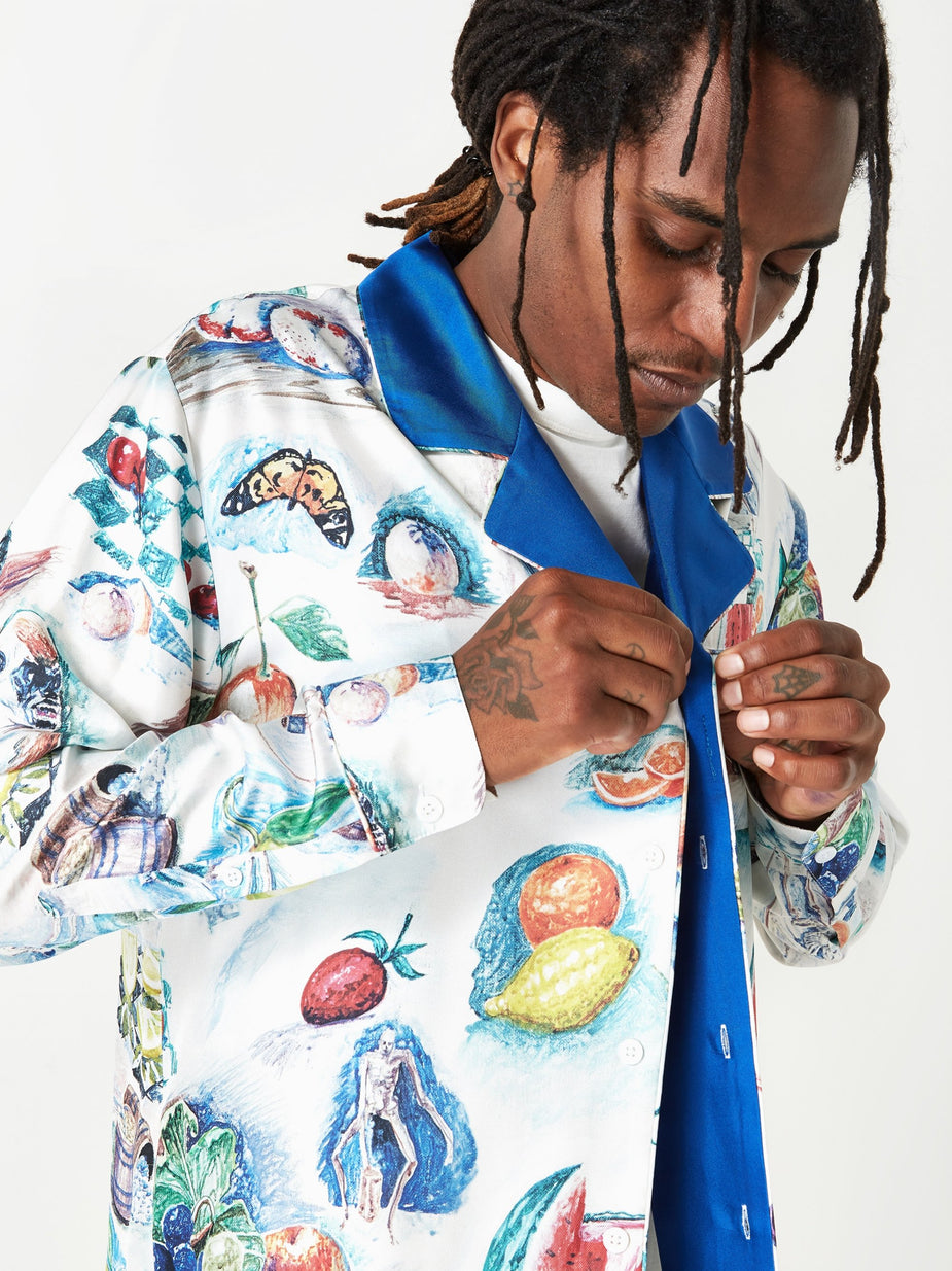 Soulland Soulland Richman Silk Shirt - Multi - Multi