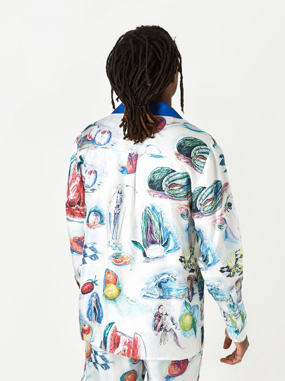 Soulland Soulland Richman Silk Shirt - Multi - Multi