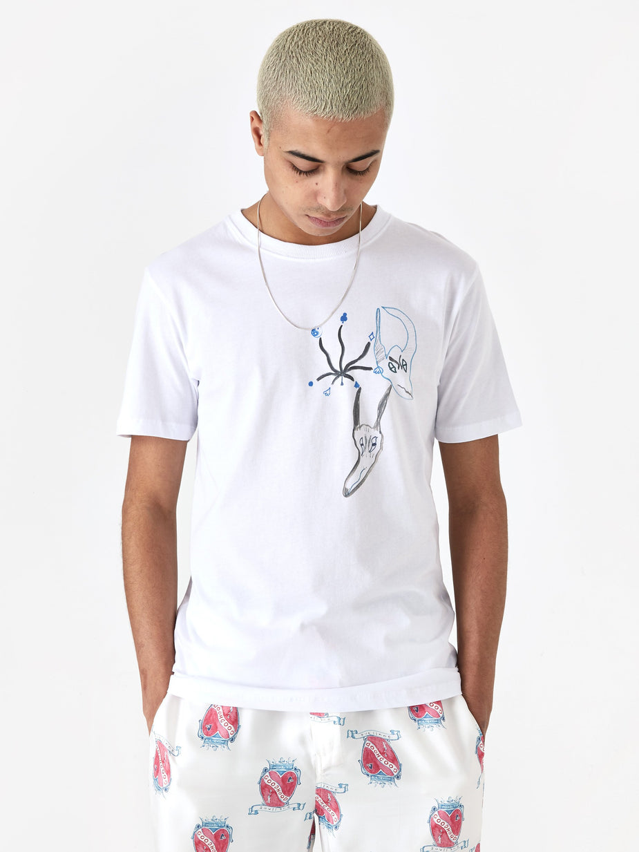 Soulland Soulland Tom Shortsleeve T-Shirt - White - White