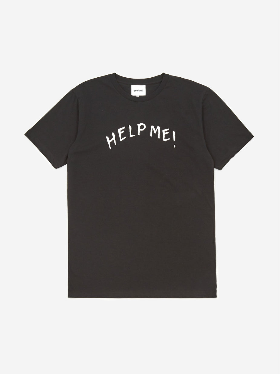 Soulland Soulland x André Saraiva André T-Shirt - Black - Black