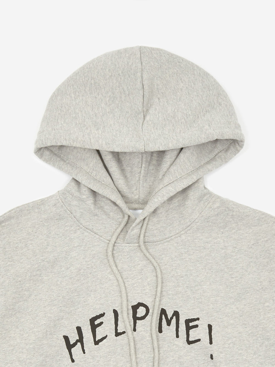 Soulland Soulland x André Saraiva Fidelite Hoodie - Grey Melange - Grey