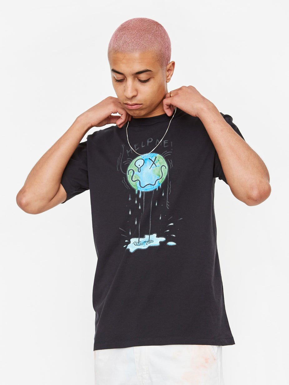 Soulland Soulland x André Saraiva Saraiva T-Shirt - Black - Black
