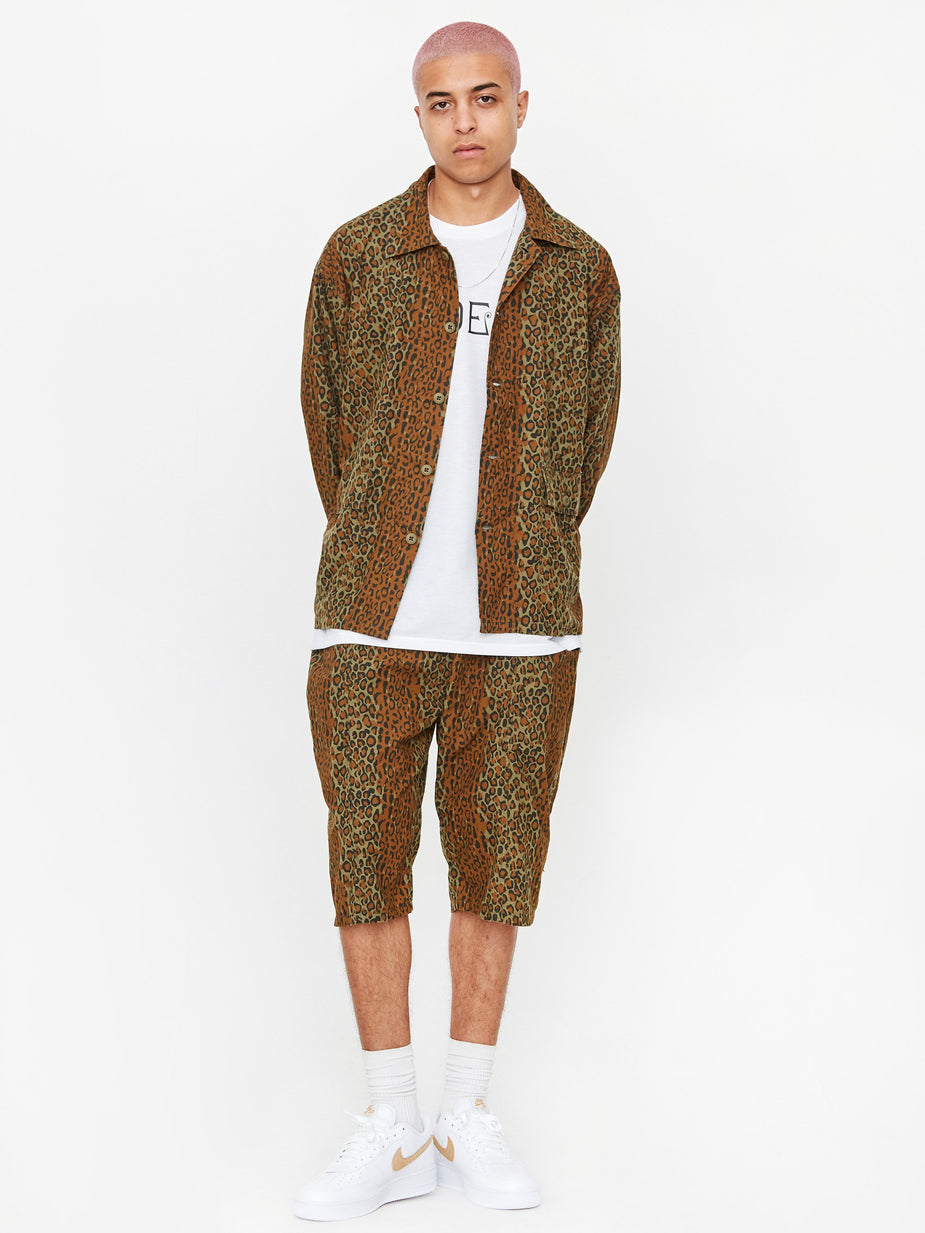 South2 West8 South2 West8 Army String Short - Leopard - Animal Print